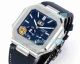 Swiss Replica Patek Philippe Cubitus 5822P Grand Date Blue Dial Moon Phase Watch 45mm (2)_th.jpg
